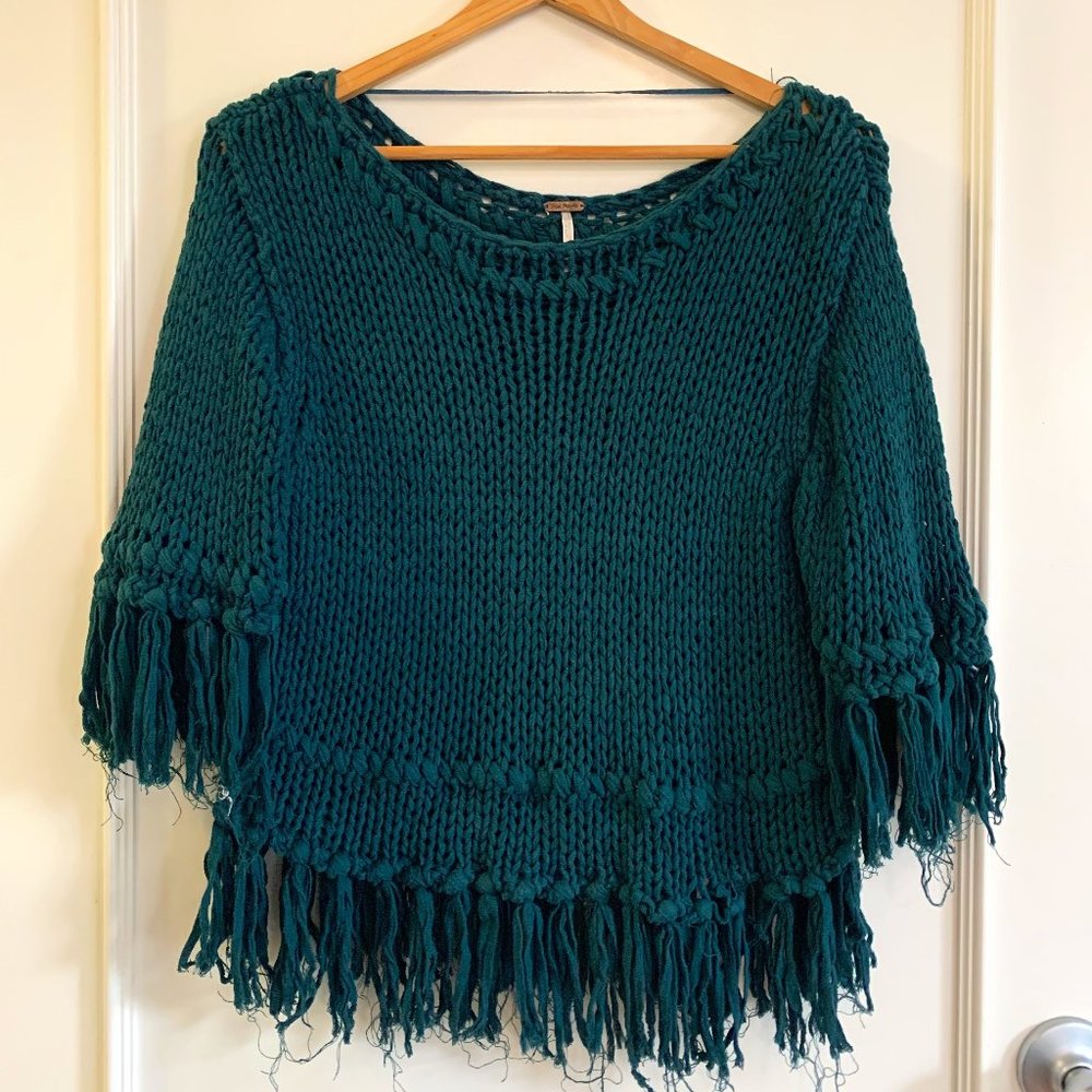 Free People Fringe Sweater